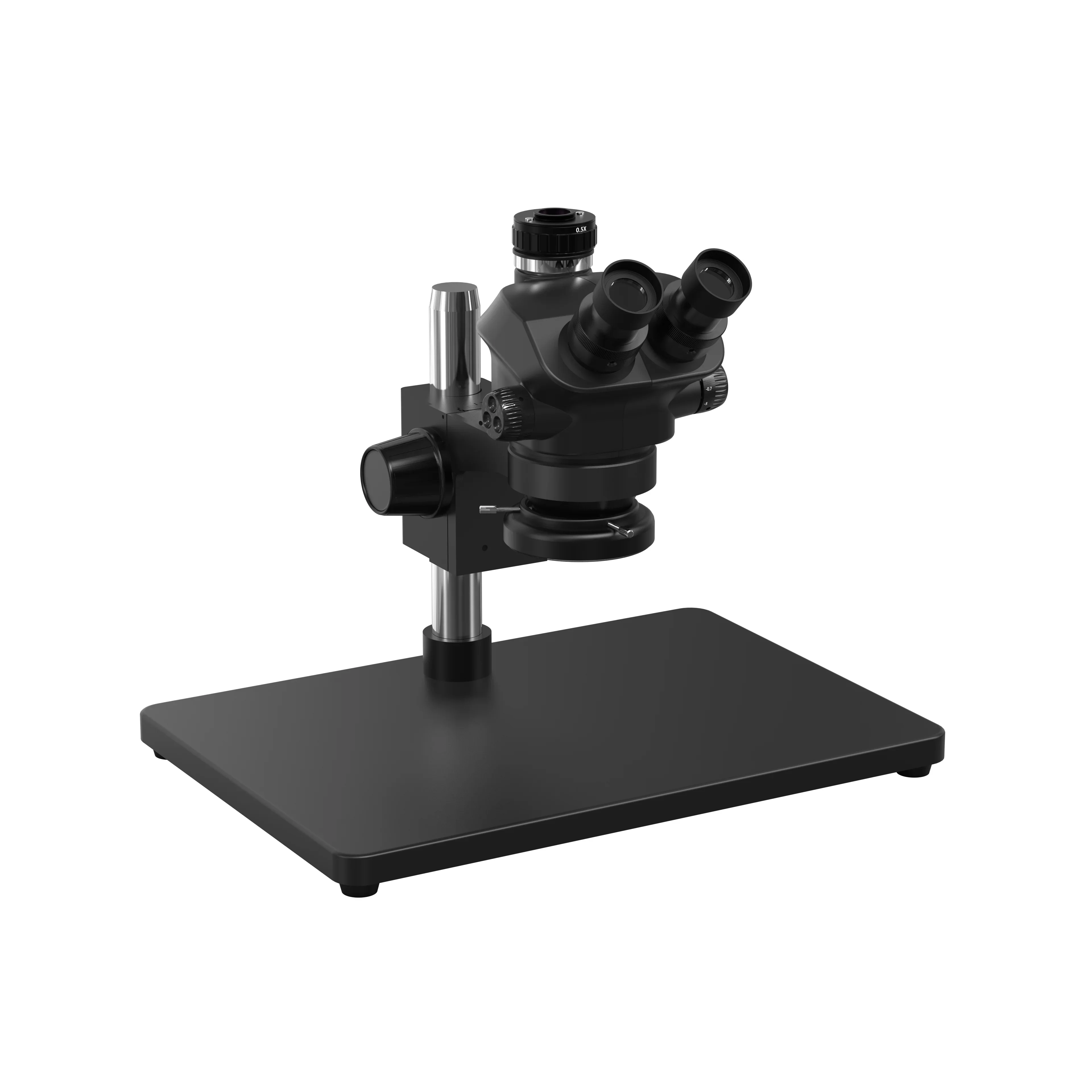7050 Pro 7X-50X Simul-Focal Industrial Zoom Stereo Laboratory Trinocular Mic ros cope  for PCB Trai ning Electronic Repair