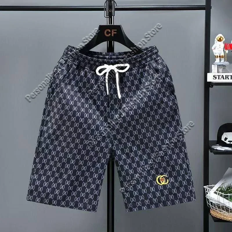 

New Men Women Quick Drying Gradual Change Shorts American Fashion Trend Luxury Shorts Motorcycle Breathable Quick-drying Shorts