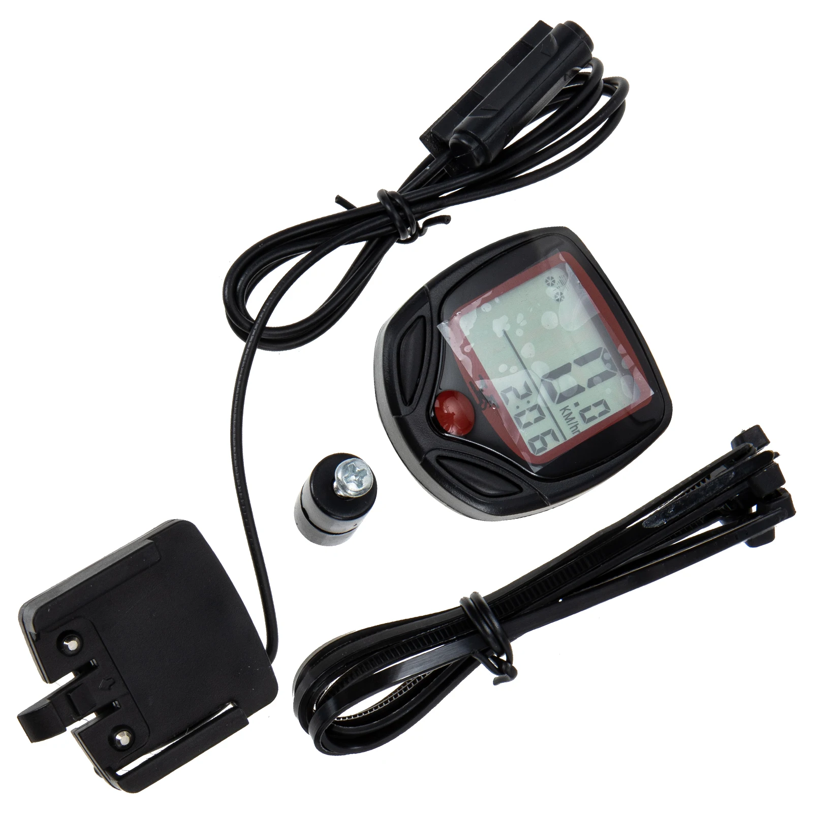

Multifunction Pulse Speed Meter Mph Abs Cycle Computer Waterproof Mountain Bike Supplies Portable Cycling Speedometer Smart