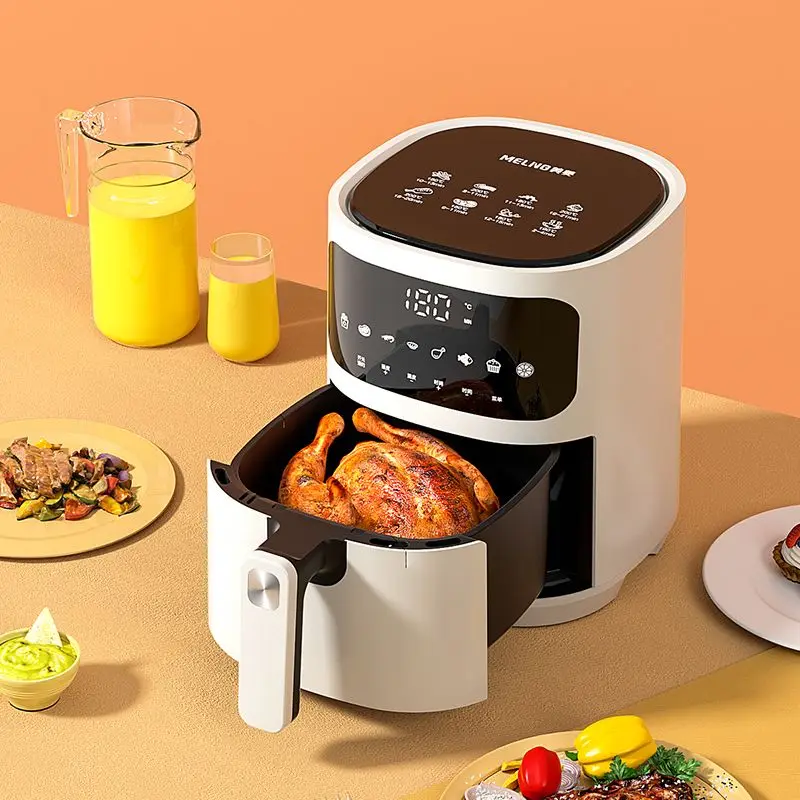 New Air Fryer for Home Use, Visual Control, No-Flipping, Small Electric Fryer/Oven Combination