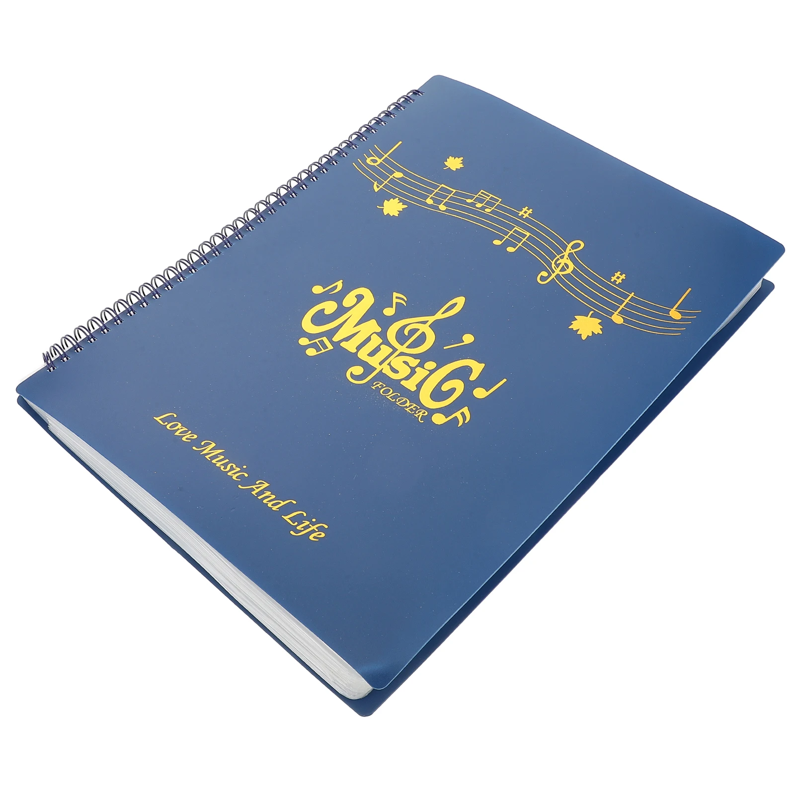 

Non Glare 30 Pages Black Sheet Music Folders Vintage File for Piano Choir Binder Document ganizer Guitar Accessories