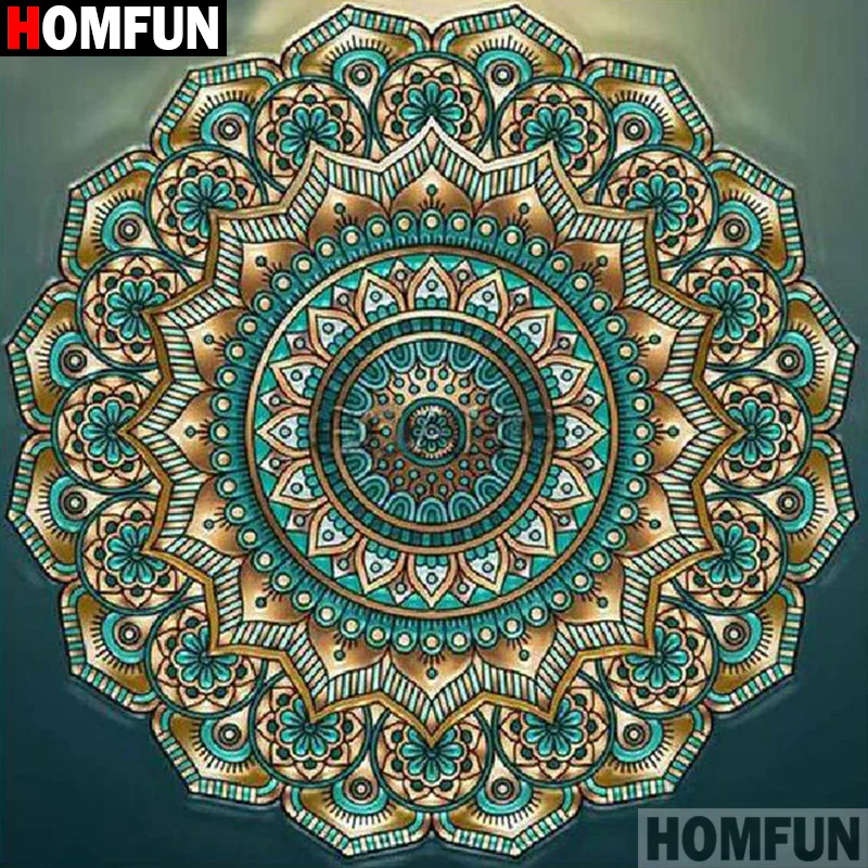 HOMFUN Full diamond Painting 