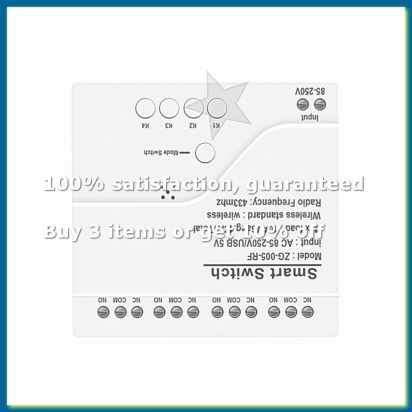 4CH Zigbee Smart Light Switch  - đánh giá và giá Tuya Smart Switch