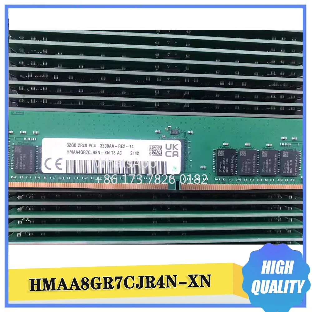 

1 шт. для SK Hynix RAM 64 ГБ 64 ГБ HMAA8GR7CJR4N-XN DDR4 3200 ECC REG PC4-3200AA RDIMM серверная память