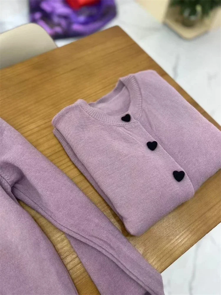 Maglione da donna Maglioni invernali da donna Cardigan Traf Maglieria femminile Overszie Manica lunga Capispalla lavorato a maglia allentato Ropa De