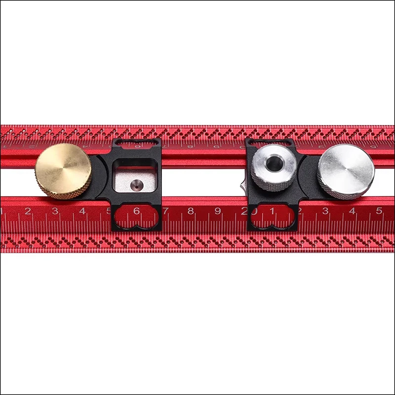 

MT-2465 Pro Carpentry Marking Ruler Drawing Ruler T-Square Carpentry Measuring Tool Ruler 600MM/400MM Measuring Range