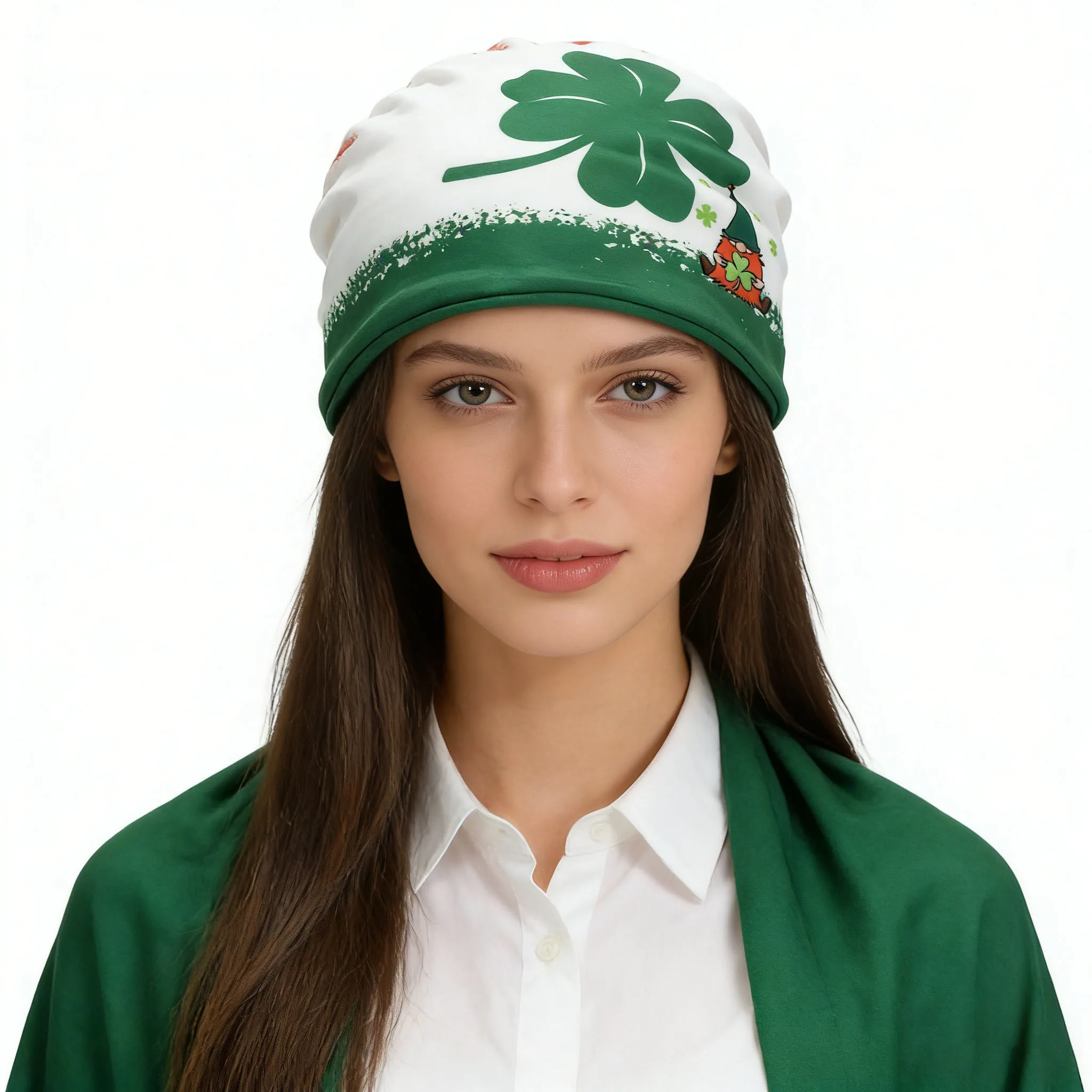 Spring and Autumn Fashion Hats, Digital Printed Pattern Head