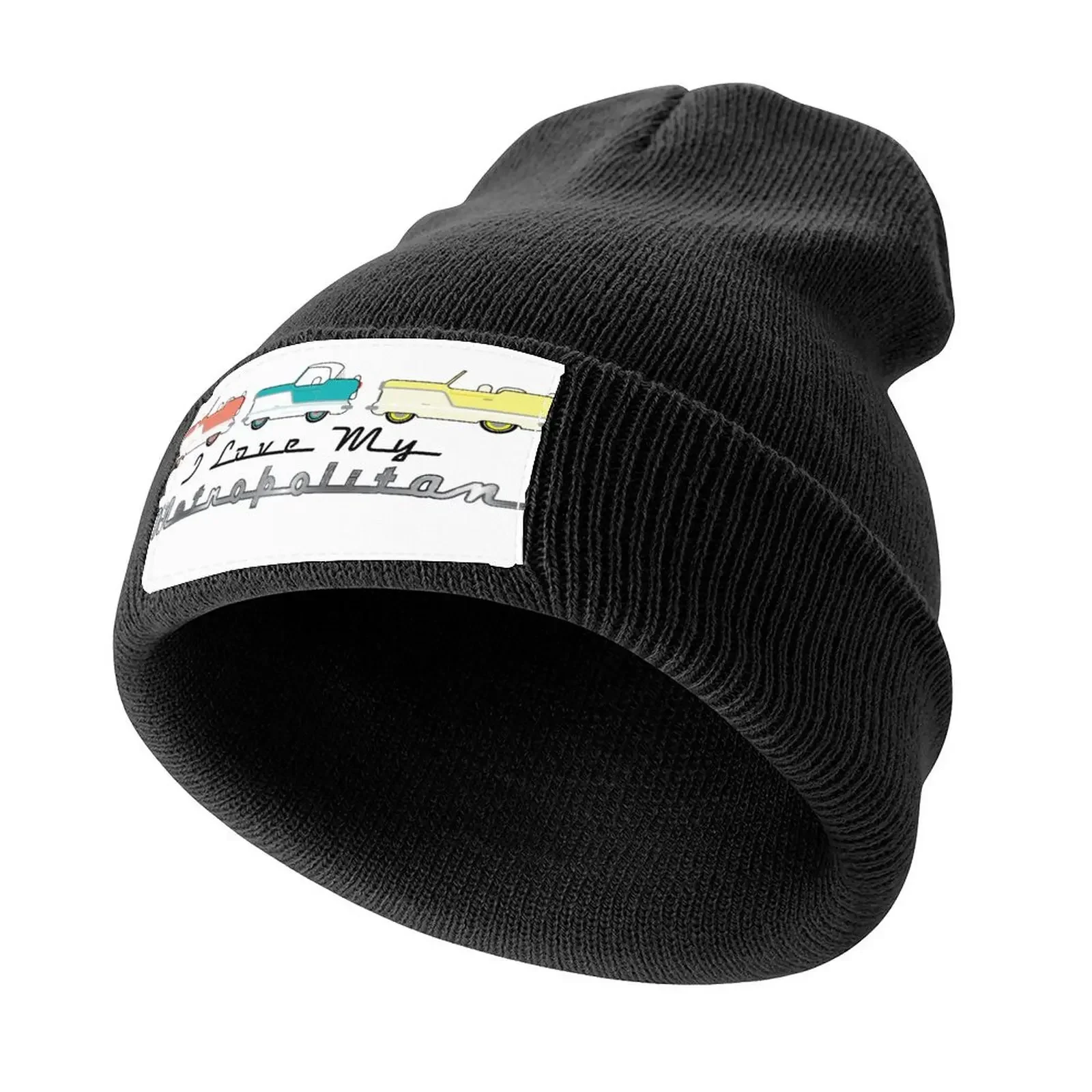 I LOVE MY METROPOLITAN Knitted Cap party Hat western Hat Rugby Kids Hat Women's Beach Men's