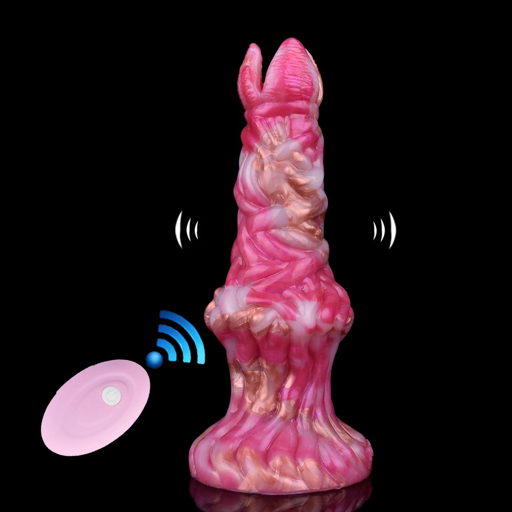 SMMQ Silicone Alien Vibrator Wireless Remote Anal Stimulator Vaginal Orgasmic Vibrating Sex Toys For Men Women 18+