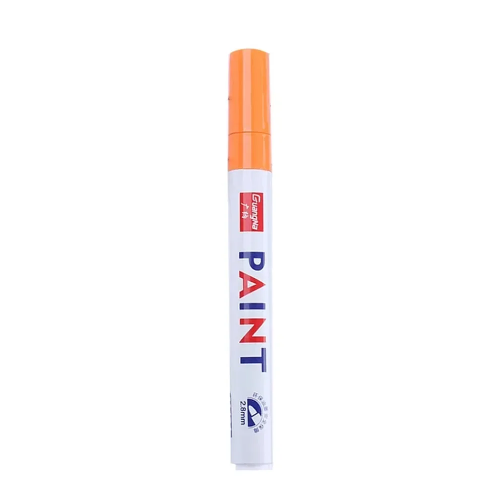 Autolack Stift Wasserdicht Auto Rad Reifen Fettige Malerei Mark Stift Auto Gummi Reifen Lauffläche CD Metall Permanent Farbe Marker