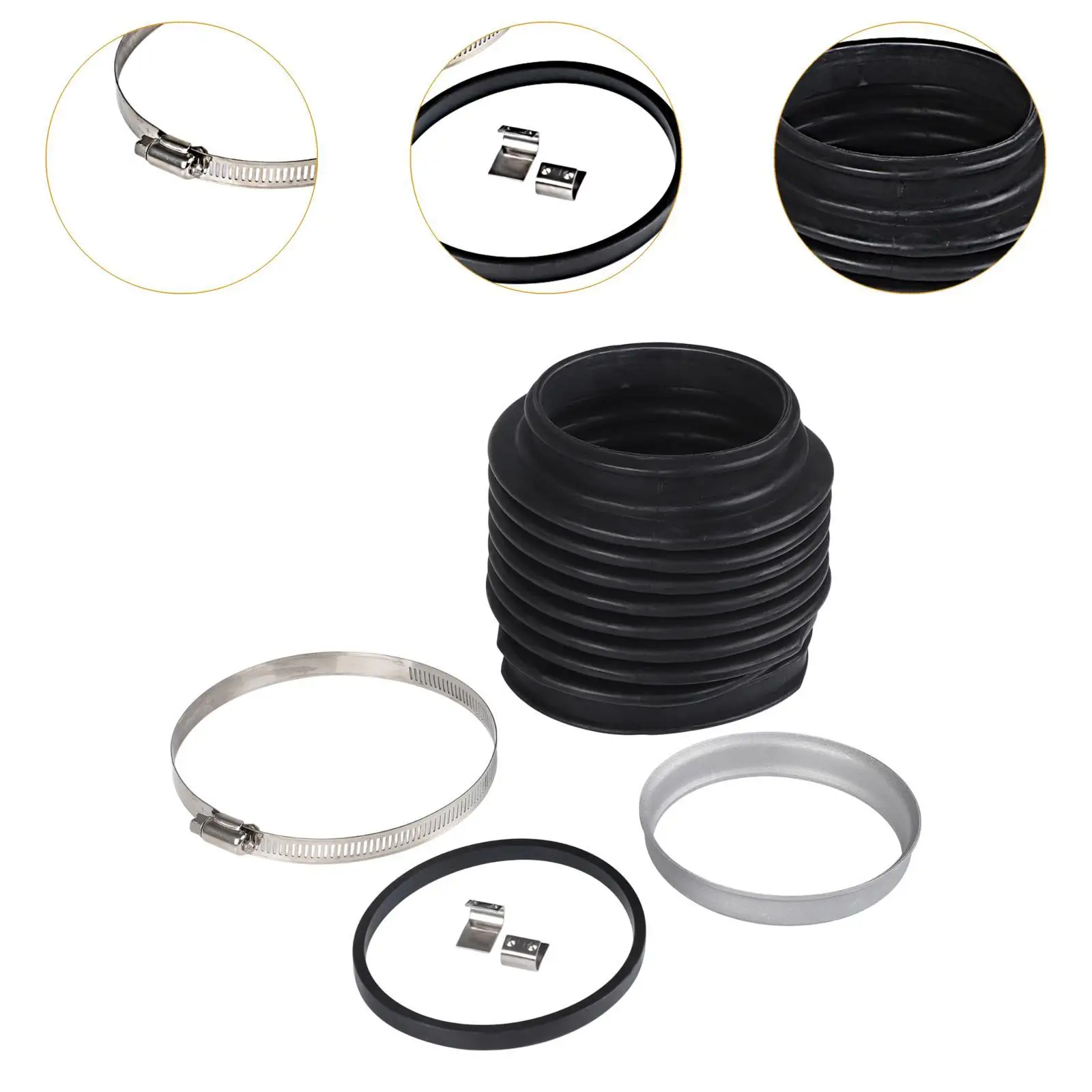 U Joint Bellow Engine Bellow Rubber 816431A1 Fitment for Mercrusier Alpha 1 GENII Replacement