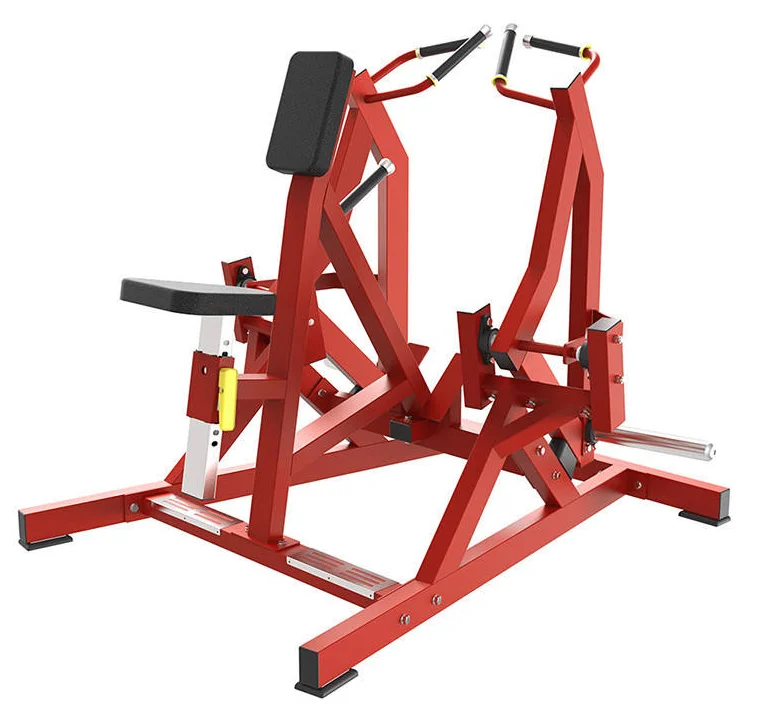 Commercial Plate Loaded Gym Equipment Iso-Lateral Rowing