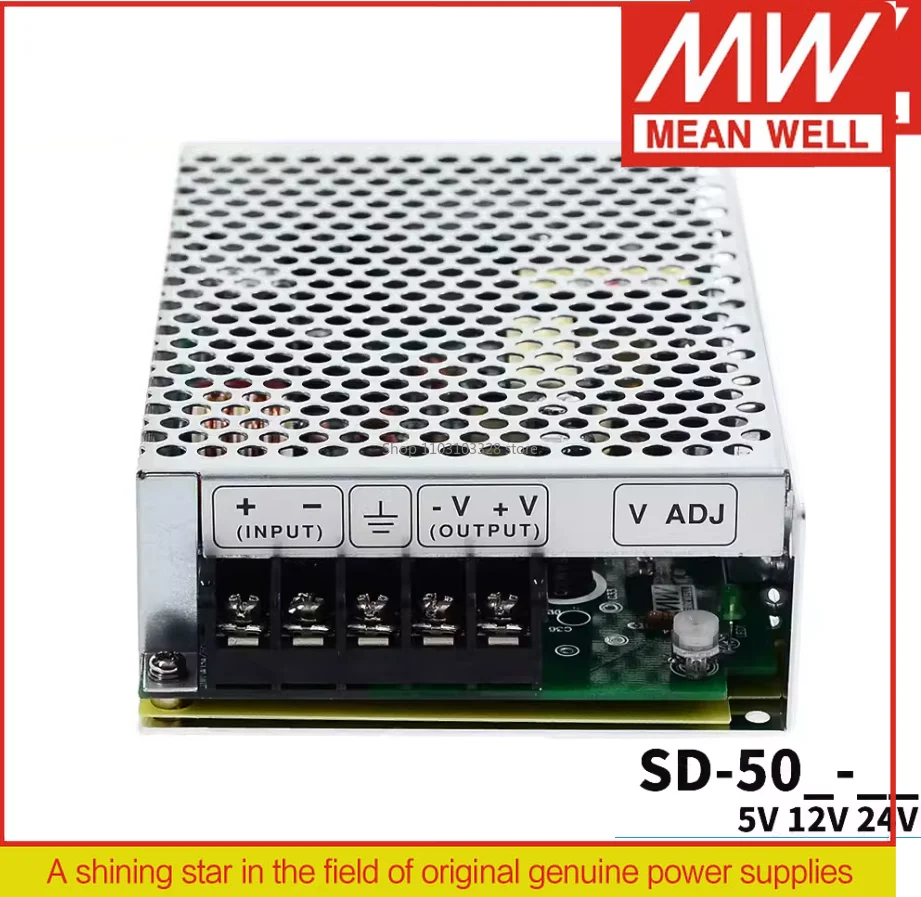 

Преобразователь постоянного тока MEAN WELL 50 Вт с одним выходом SD-50A-5 SD-50A-12 SD-50A-24 SD-50B-5 SD-50B-12 SD-50B-24 SD-50C-5 SD-50C-12 SD-50