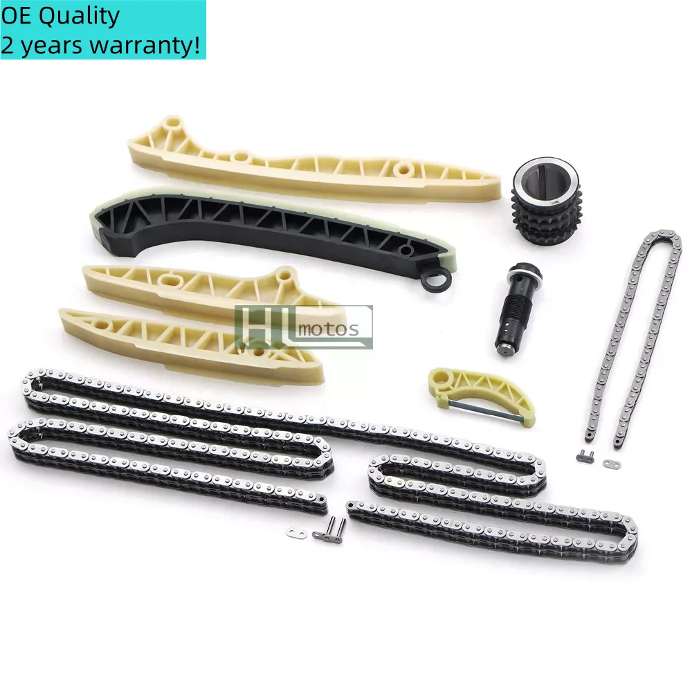 

OE Quality Timing Chain Tensioner Guide Kit for Mercedes-Benz W221 M272 M273 3.0 3.5 5.5L