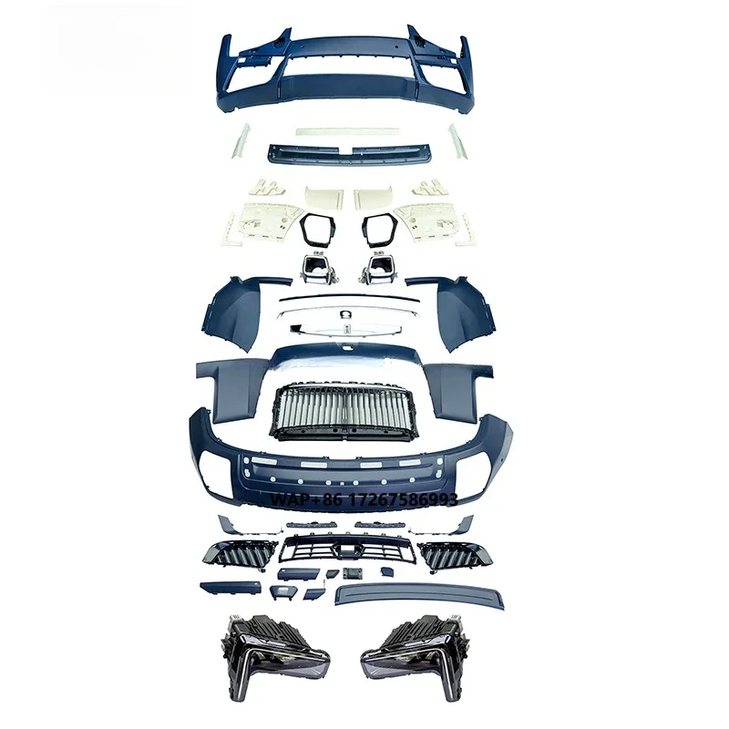 High Quality New Arrivals PP Kits for Cullinan Old Version Upgrade to the New Version PP Body Kits