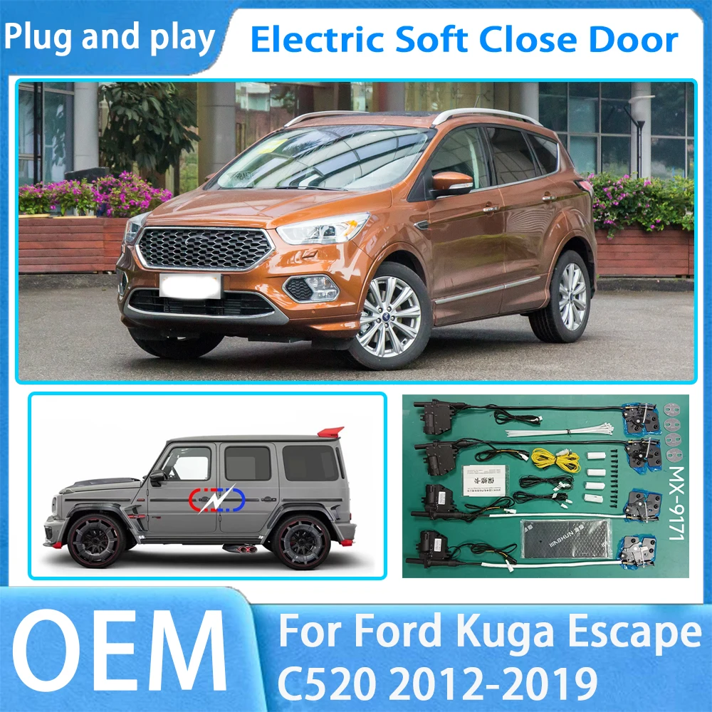 

for Ford Kuga Escape C520 2012-2019 OEM Car Soft Close Door System Automatic Electric Auto Pull Power Latch Power Closing Quiet