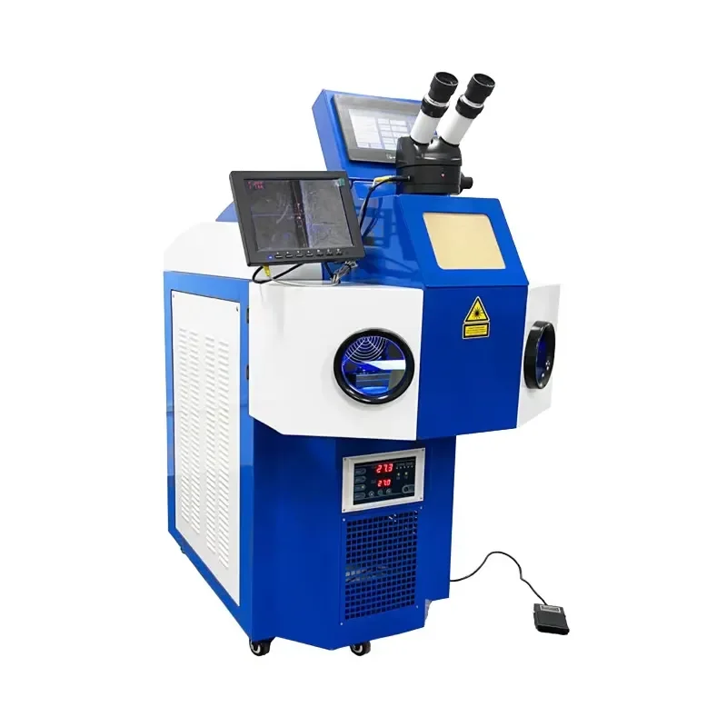 for Factory Goldsmith 200W Laser Spot Welding Machine for Jewelry Gold Silver Brass Platinum Ring Bracelet Repair