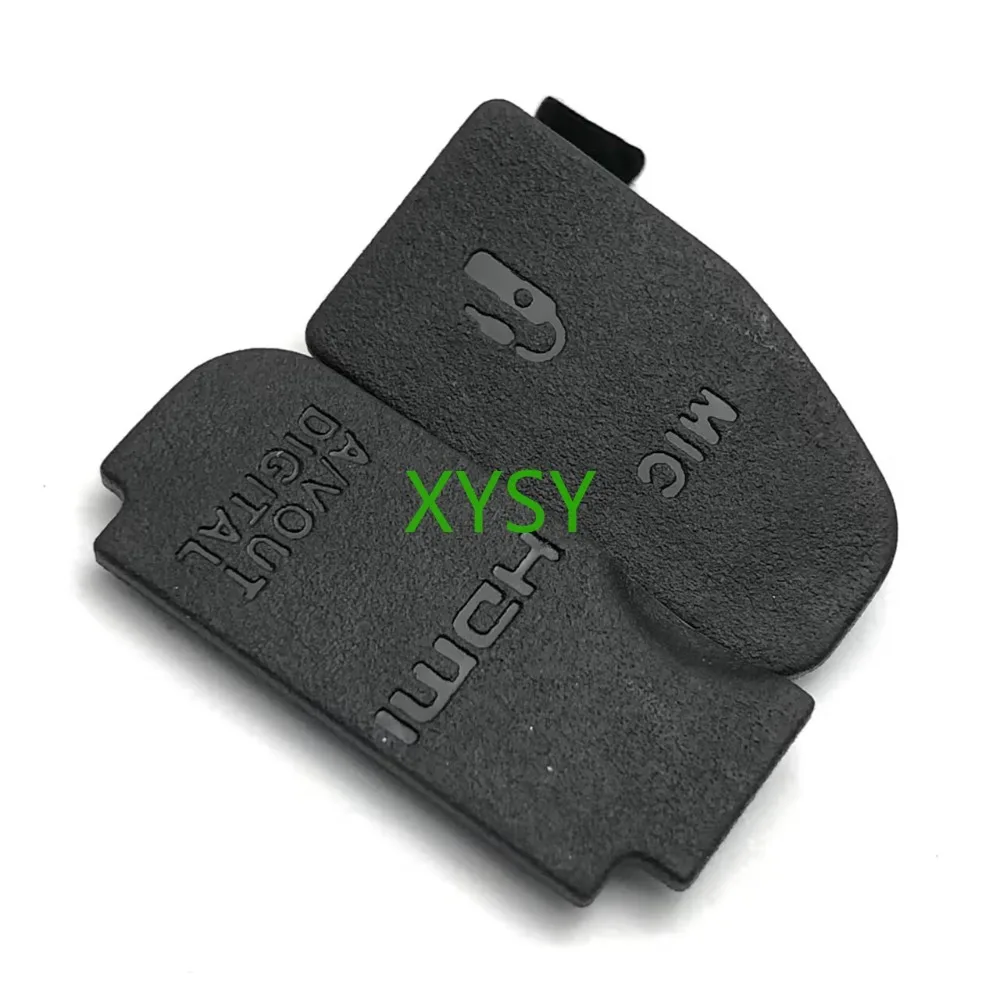 Fotografia 3: Nova porta de borracha usb para canon eos 70d hdmi-compatível microfone tampa interface capa câmera digital peça reparo