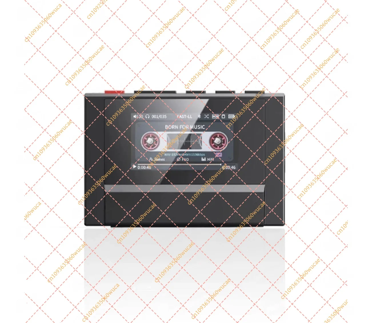 8GB Mini MP3 Player Wireless Bluetooth HiFi DSD Lossless Portable Music Walkman Retro Portable Audio Player Gift