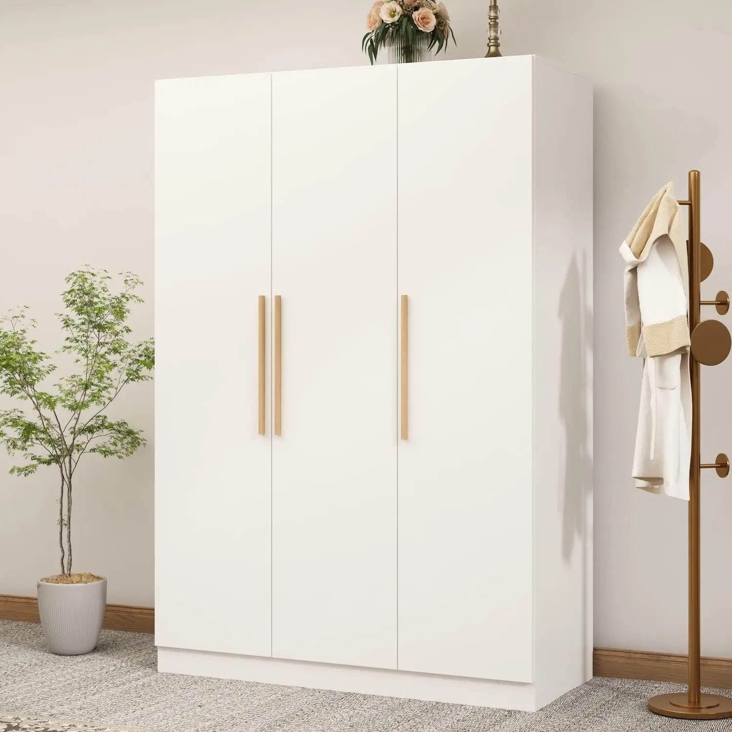 3 Doors Wardrobe Ar… - image