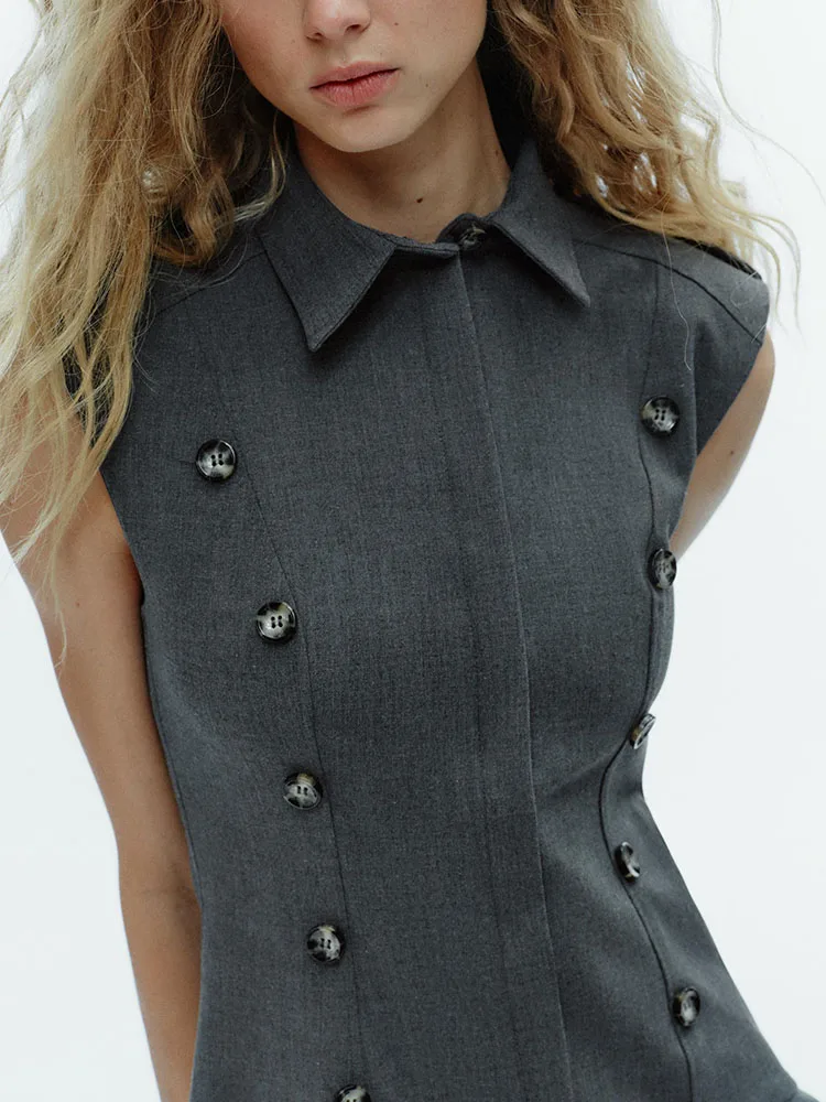 Faionable ort Dr المرأة وصول جديد شتاء 2025 مبطن اللف الطبقات الديكور Ele Aosphere الصينية Sle