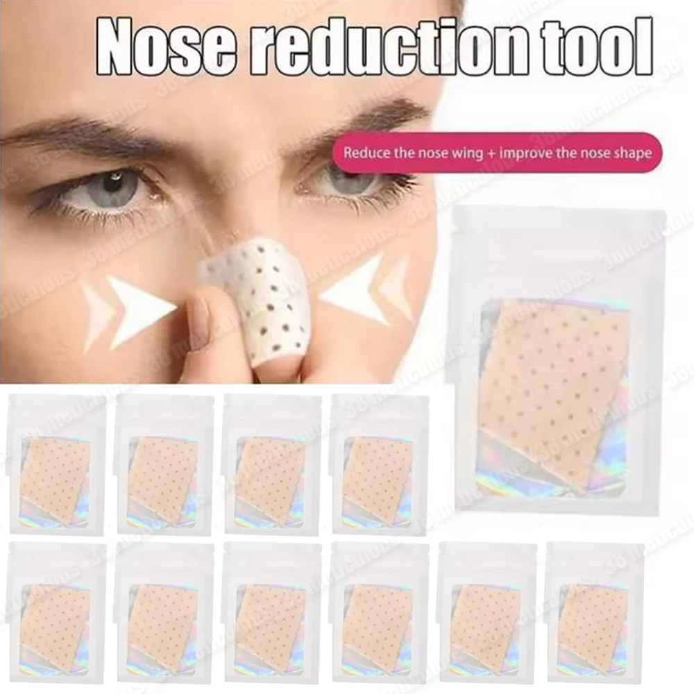 

1-10 шт. низкотемпературная термопластичная шина для носа, ринопластика, иммобилизированная трапециевидная шина для носа, ортопедическая шина для носа