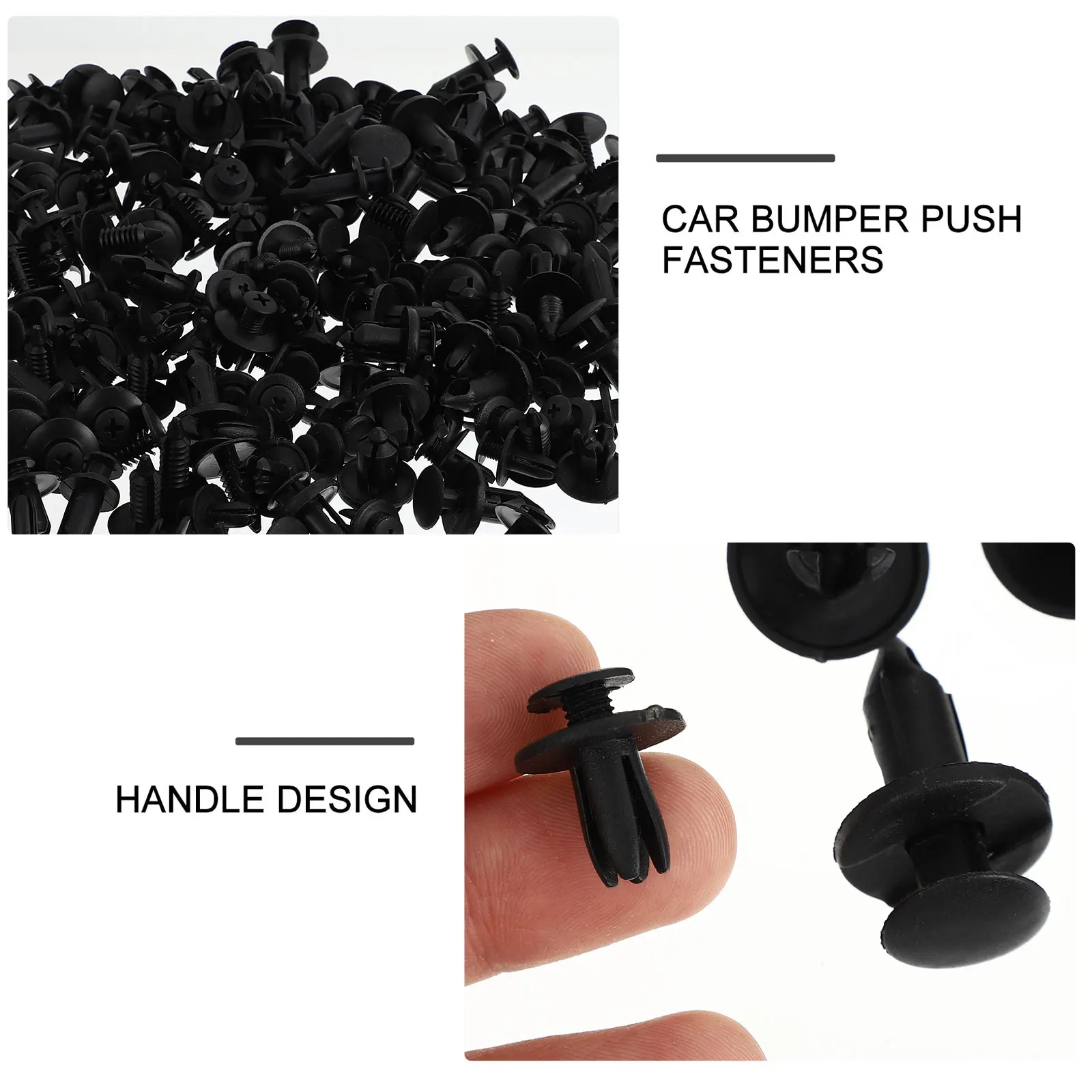 

190pcs Automotive Fasteners Durable Car Body Clips Engine Cover Clip Bumper Rivet Push Pin Trim Panel Accessories Plastic Easy