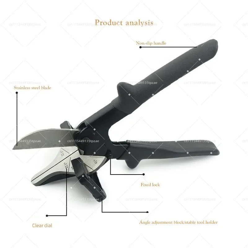 Outil de traitement des tuyaux en PVC et PE multi-usages pour le travail du bois, rainurage de tuyaux en plastique, positionnement à 45 degrés, raccord B50B-PIPETOOL