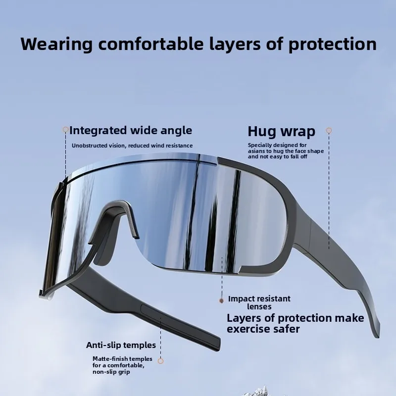 

Cycling Sunglasses Men Women Riding Glasses Outdoors Windproof Eyewear UV400 Mountaineering Bike Riding Shades Skiing Goggles
