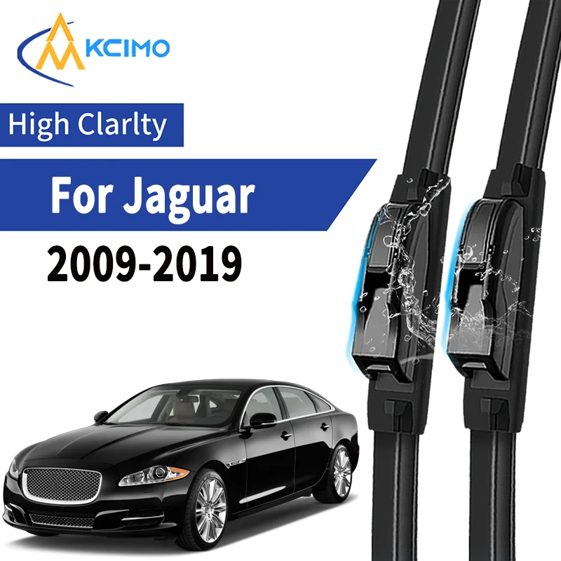 

2pcs Silent Wiper Blades for Jaguar XJ X351 2009-2019 All-Weather Durable Rubber Windscreen Wiper Car Accessories