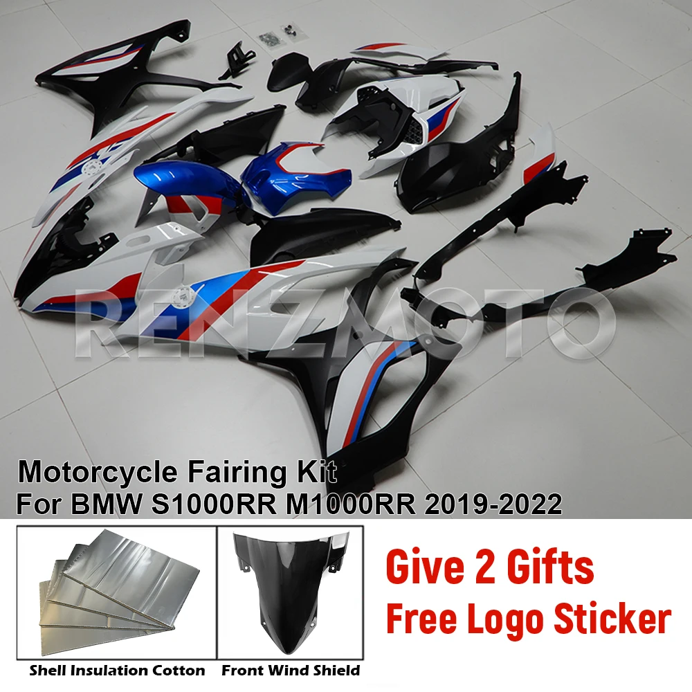 S1000 M1000 RR Moto Fairing For BMW S1000RR M1000RR 2019-2022 Set Body Kit Decoration Plastic Guard Plate Accessories Shell