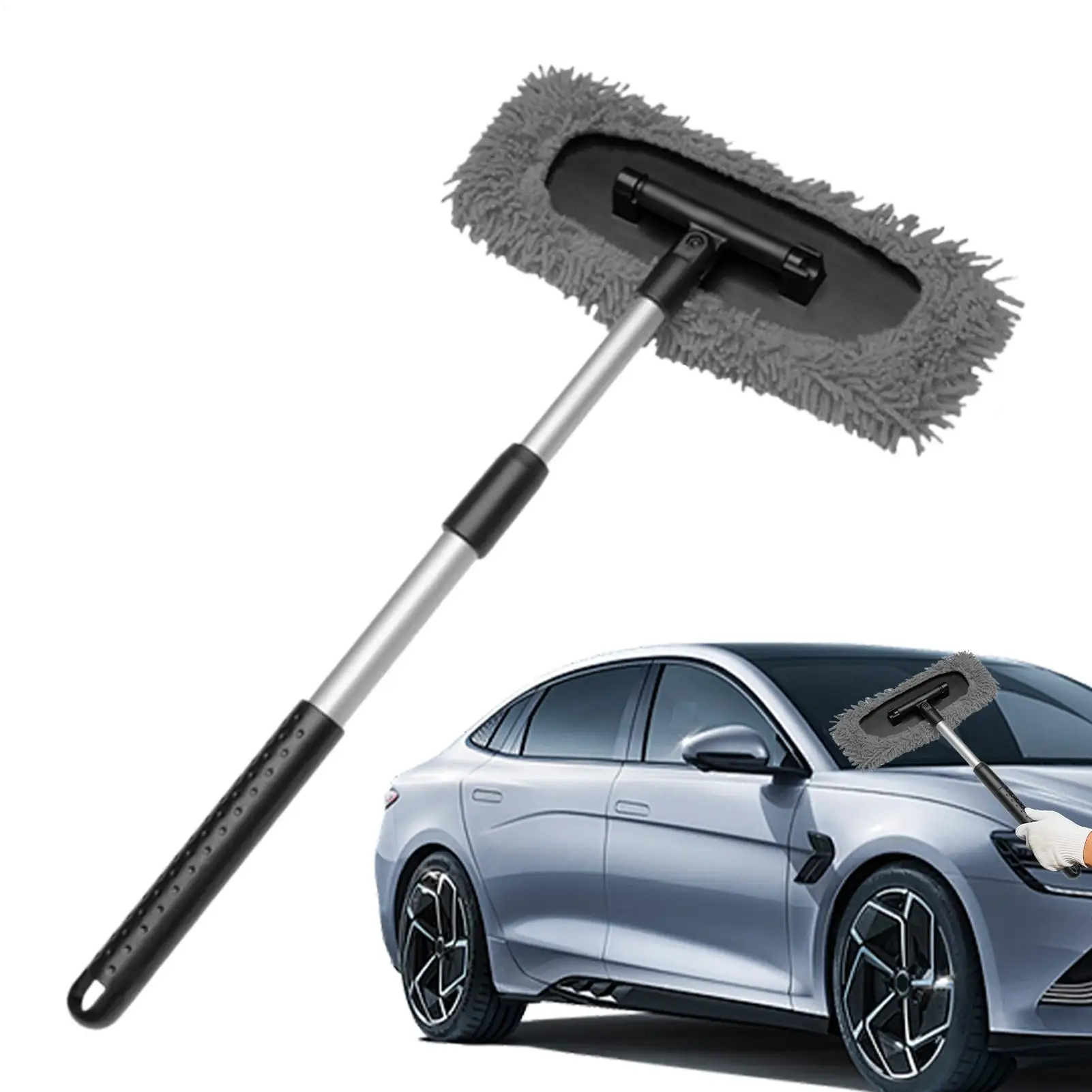 

Инструмент для чистки лобового стекла, выдвижная щетка для удаления мороза, автомобильная швабра для мытья автомобиля, для чистки стекол, автомобильная детализация грузовика