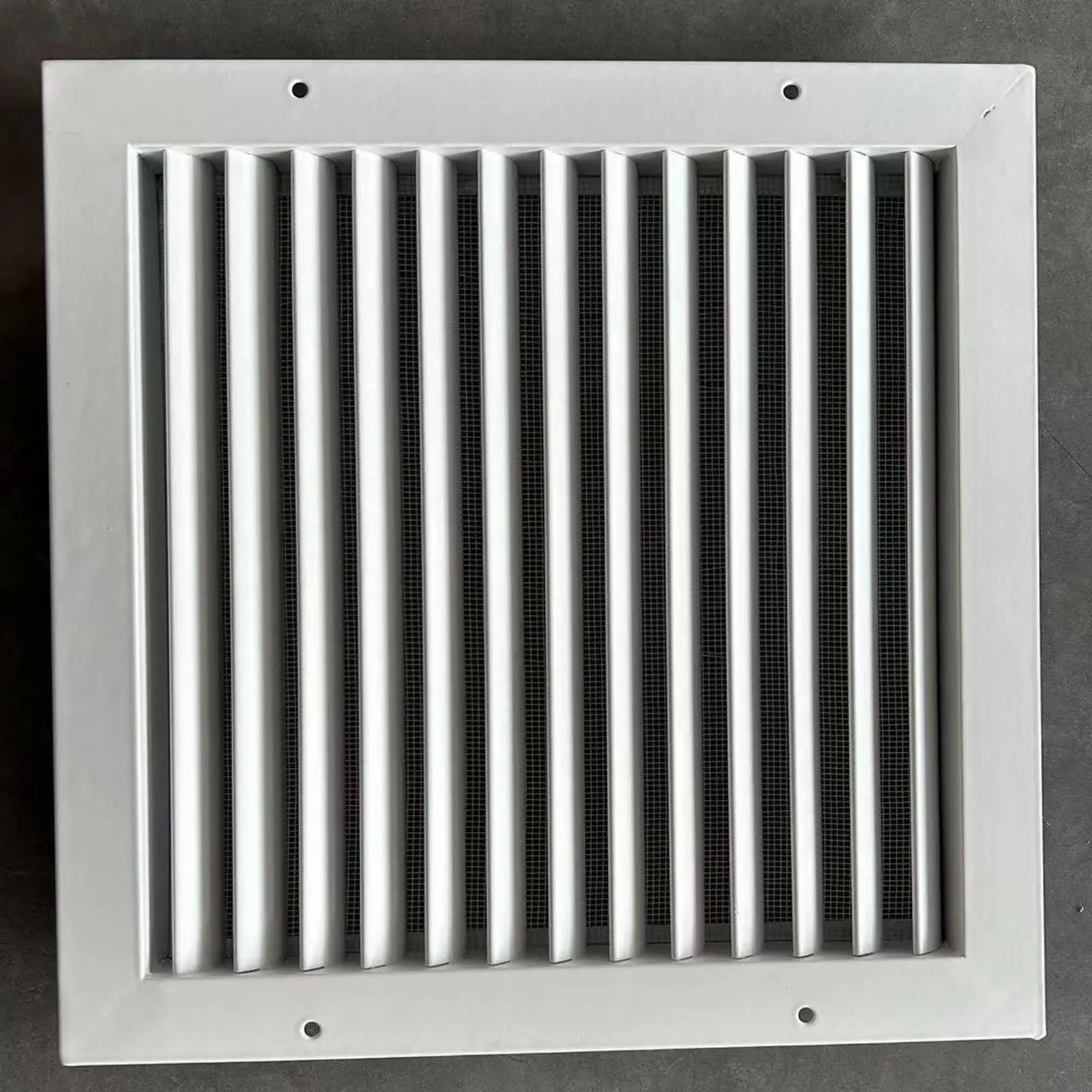 Aluminum Alloy Square Register Vent Cover for Wall Ceiling Mount HVAC Airflow Deflector Grille Louver