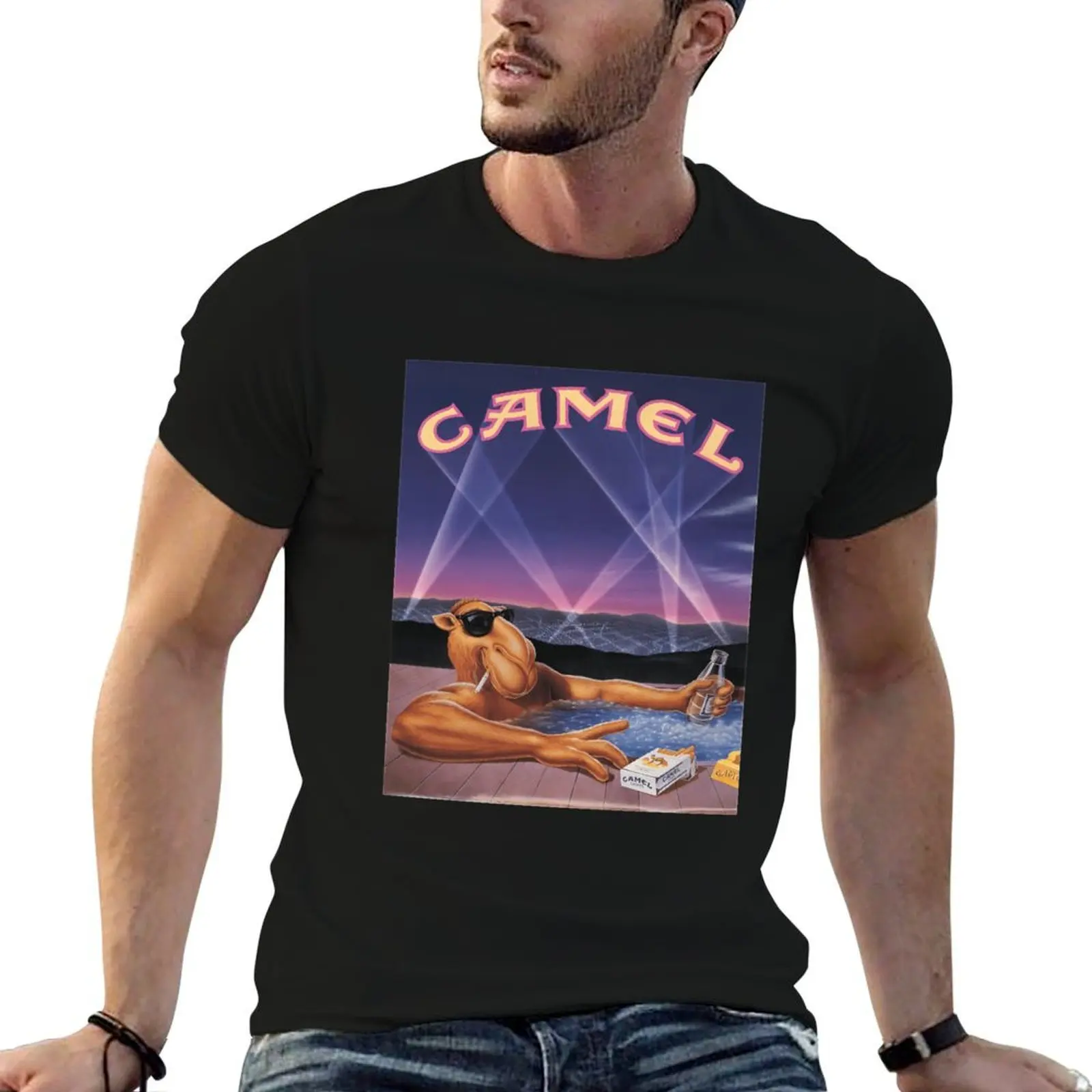 

Joe CAMEL Classic T-Shirt t shirt man plain man t shirts cotton t shirt man cotton T-shirt