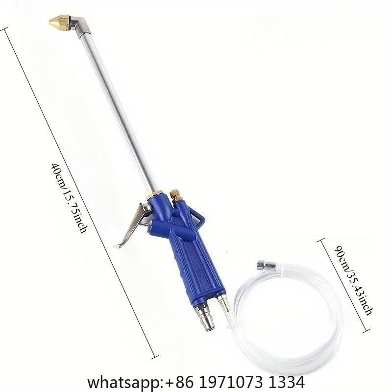 Pneumatic cleaning gun Engine cleaning, Blow dust, Water spray, Oil channel cleaning, High pressure car wash gun, US plug