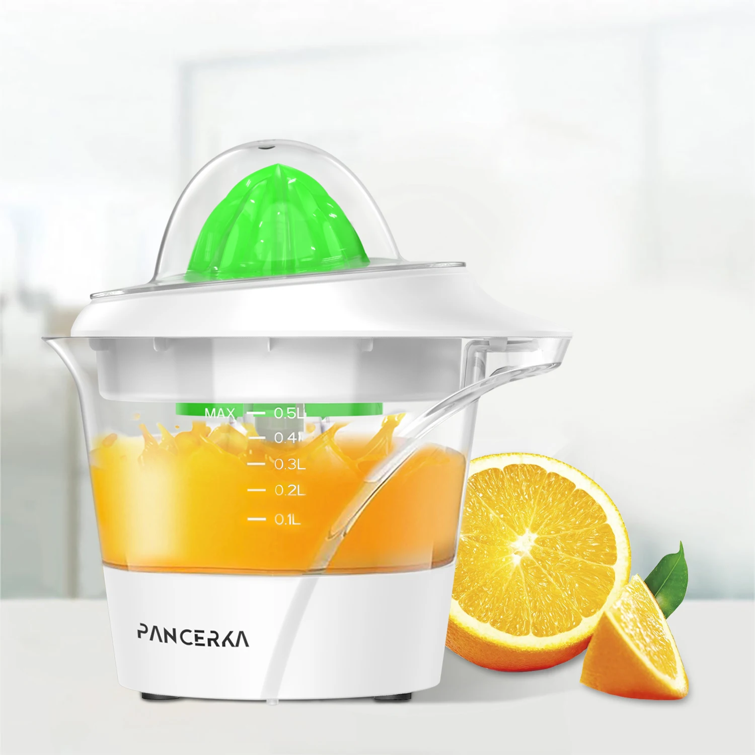PANCERKA Electric Citrus Juicer Fruit Juicer Citrus Lemon Household Orange Juicer Blender for Household 110V/US Plug