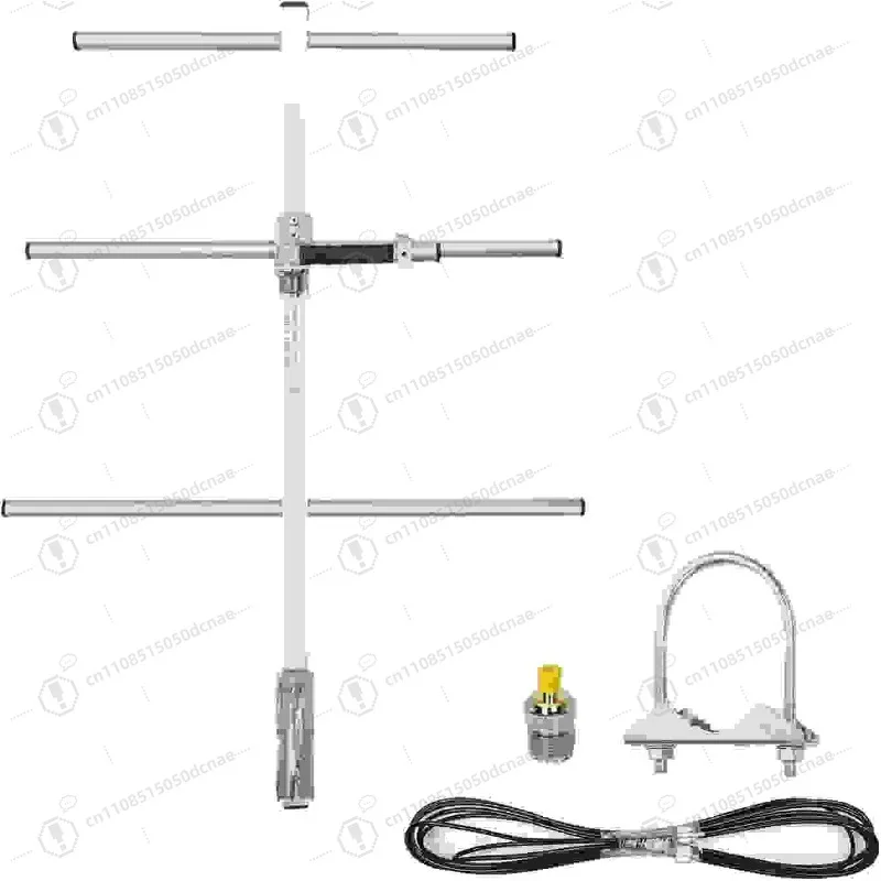 400-470MHZ High Gain Yagi Antenna for Walkie Talkie, Long Range Portable