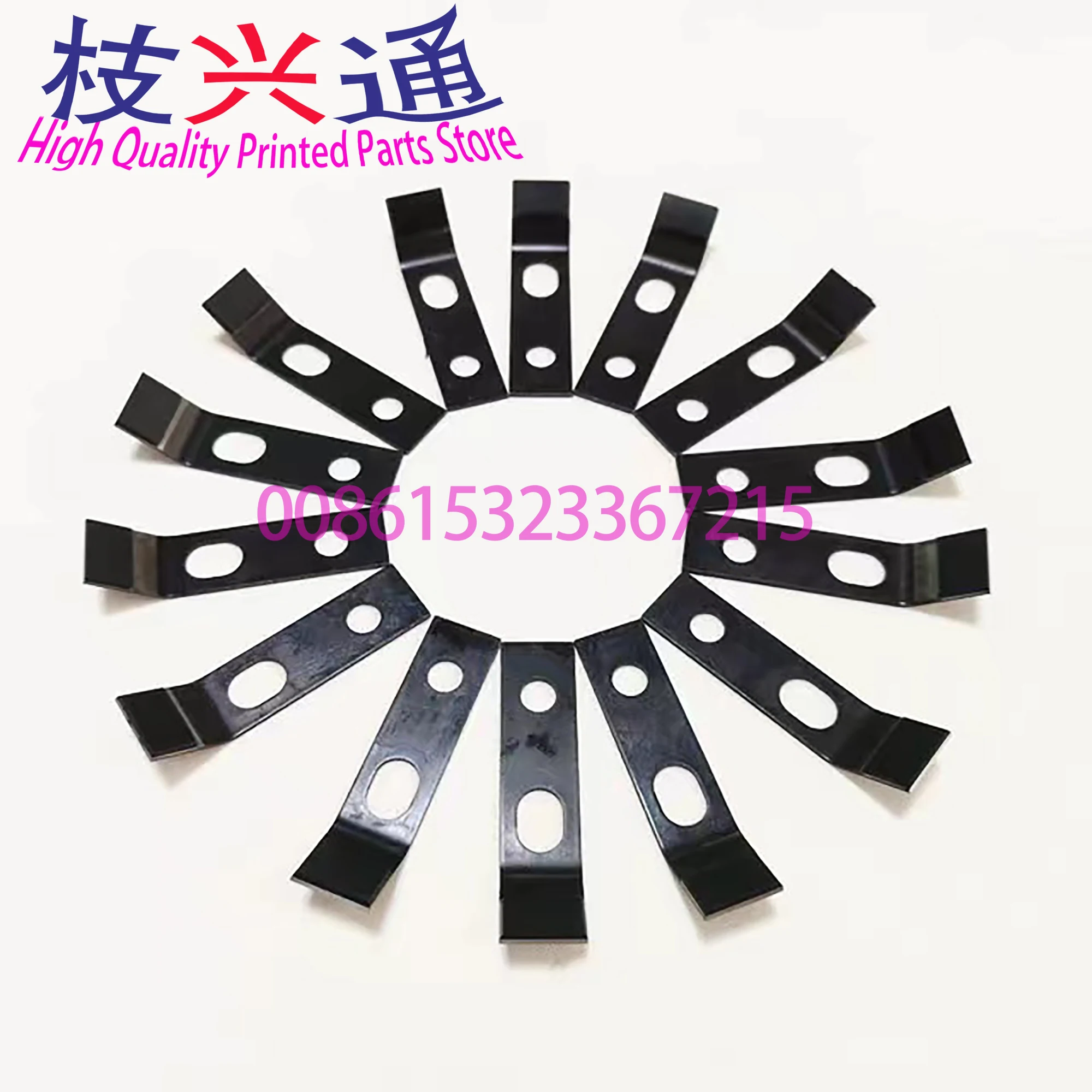 

High quality 10 Pieces 14.875.001 Heidelberg GTO52 Delivery Gripper Finger With Black Urethane 14.875.001