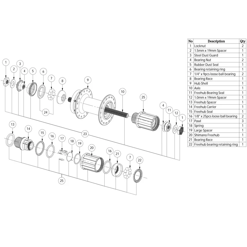 28H 32 Holes 36H MTB Bike Hub Steel Beads Ball Quick Release 135mm Disc Brake Bicycle Hub Cube For HG 8 9 10 11 12 Speed