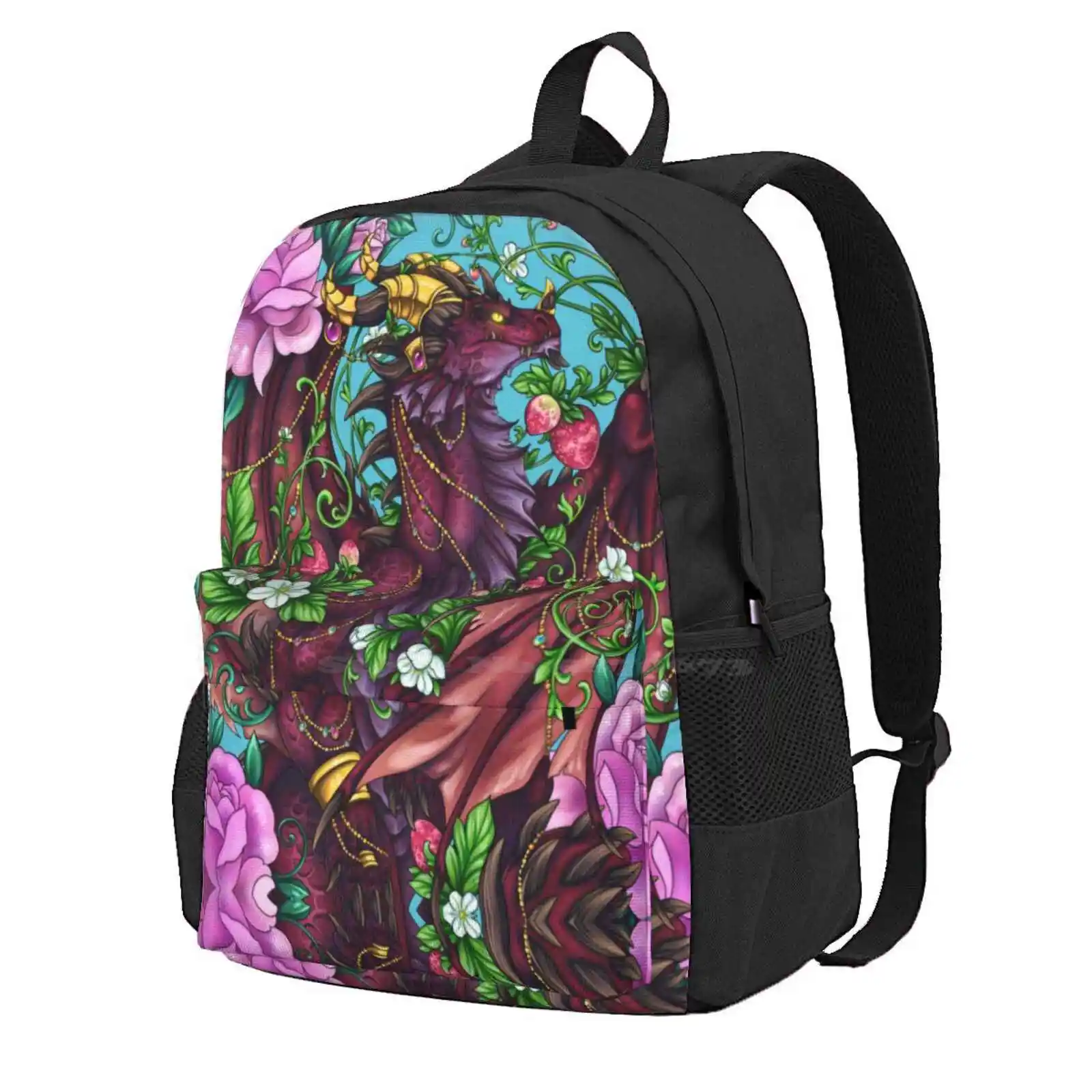 Alexstrasza The Lifebinder Hot Sale Schoolbag Backpack Fashion Bags Wow World Of Dragonflight Alexstrasza Red Dragon