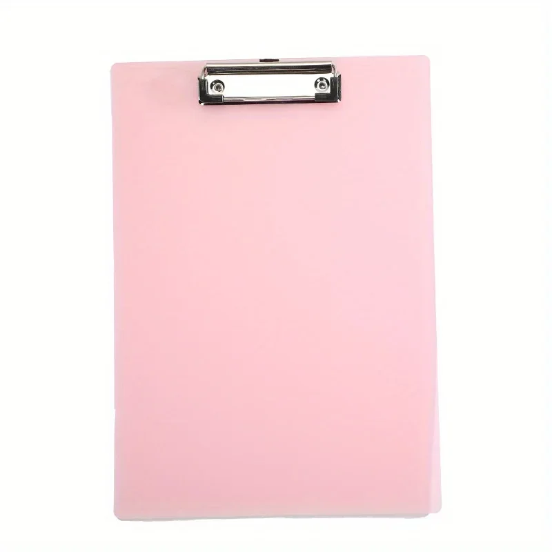 A5 Clipboard Folder Writing Pad Holder Memo Clip Board File Clip Writing Clamps Kids Cute Stationery Office School Supplies