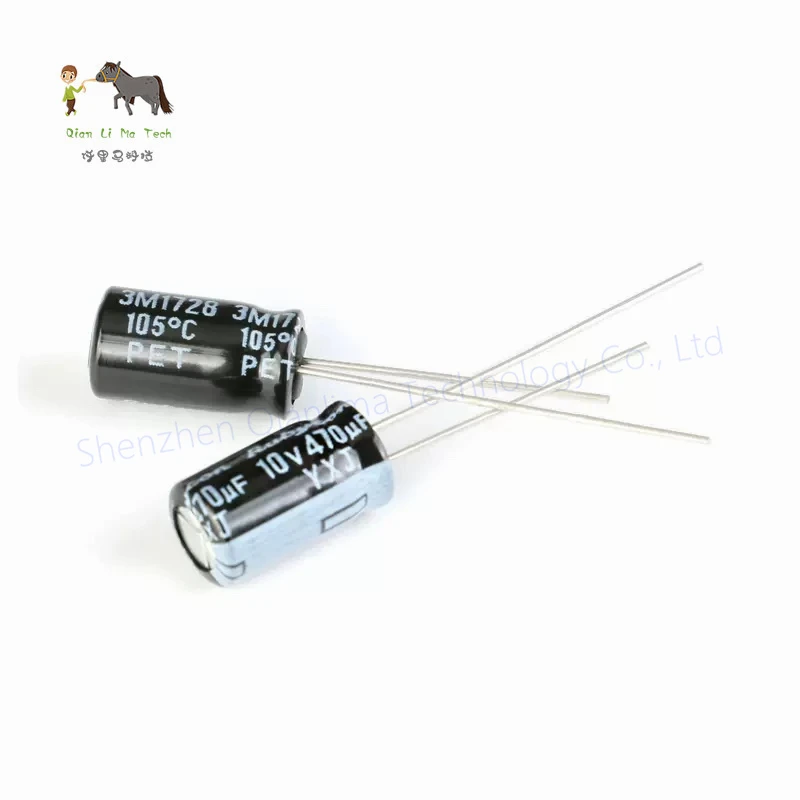 10PCS New Original 10V 470uF ±20% 10YXJ470MFFC6.3X11 DIP Electrolytic Capacitor 10YXJ470M6.3X11