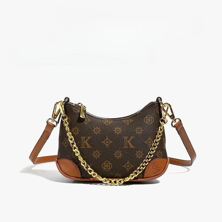 

Новая сумка-круассан с монограммой 2026 года, многофункциональная наплечная сумка, роскошная дизайнерская сумка с верхней ручкой для повседневного использования