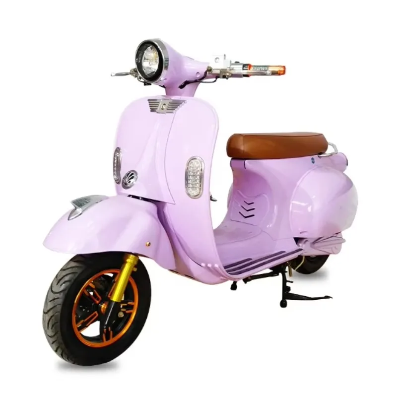 2025 أحدث جديد مريح فو الجلود مقعد الدهون الإطارات صديقة للبيئة 2025 المبيعات الساخنة شعبية مكبح قرصي سكوتر كهربائي خفيف Bik