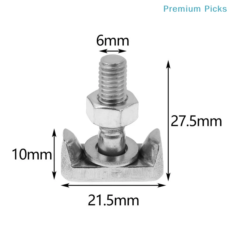 T Bolt Screw Accessories for Car Battery Terminal Reliable Replacement Parts Enhanced Stability for Automotive Work and Upgrades