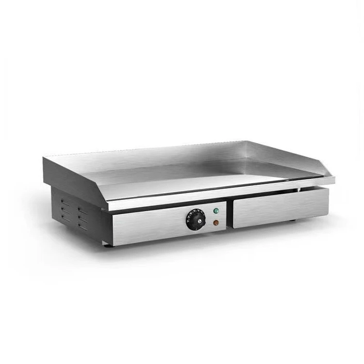 Electric grill stove commercial teppanyaki stir-frying cold rice and cold noodles hand-grabbed pancake machine
