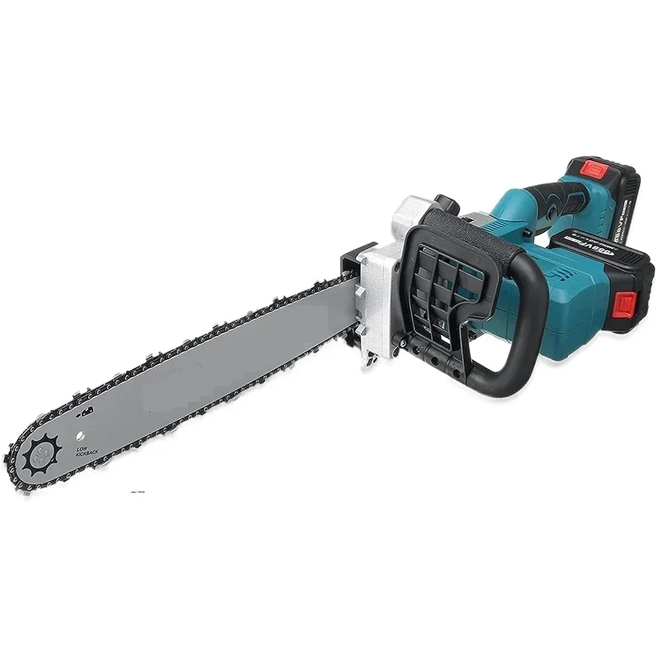 

12 inch Brushless Motor Cordless Portable ChainSaw Electric Chainsaw 2 Rechargeable Battery for Yard Work Tree Trimming Chainsaw