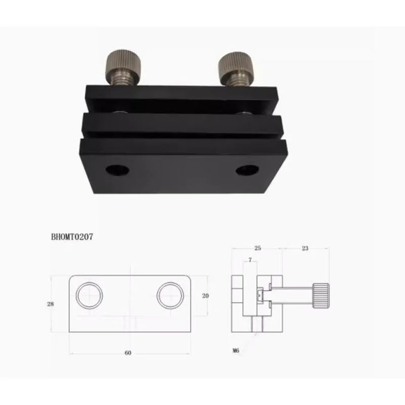 

Optical experiment flat vise plate fixing frame white screen bracket square component bracket adjustable