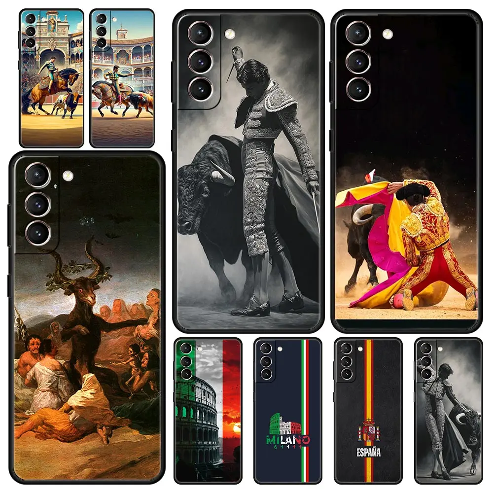 Phone Case Cover for Samsung Galaxy S26 S25 S24 S23 S22 S20 S21 FE Ultra S25Edge Plus 5G Soft TPU Capas Spain Francisco Goya Art