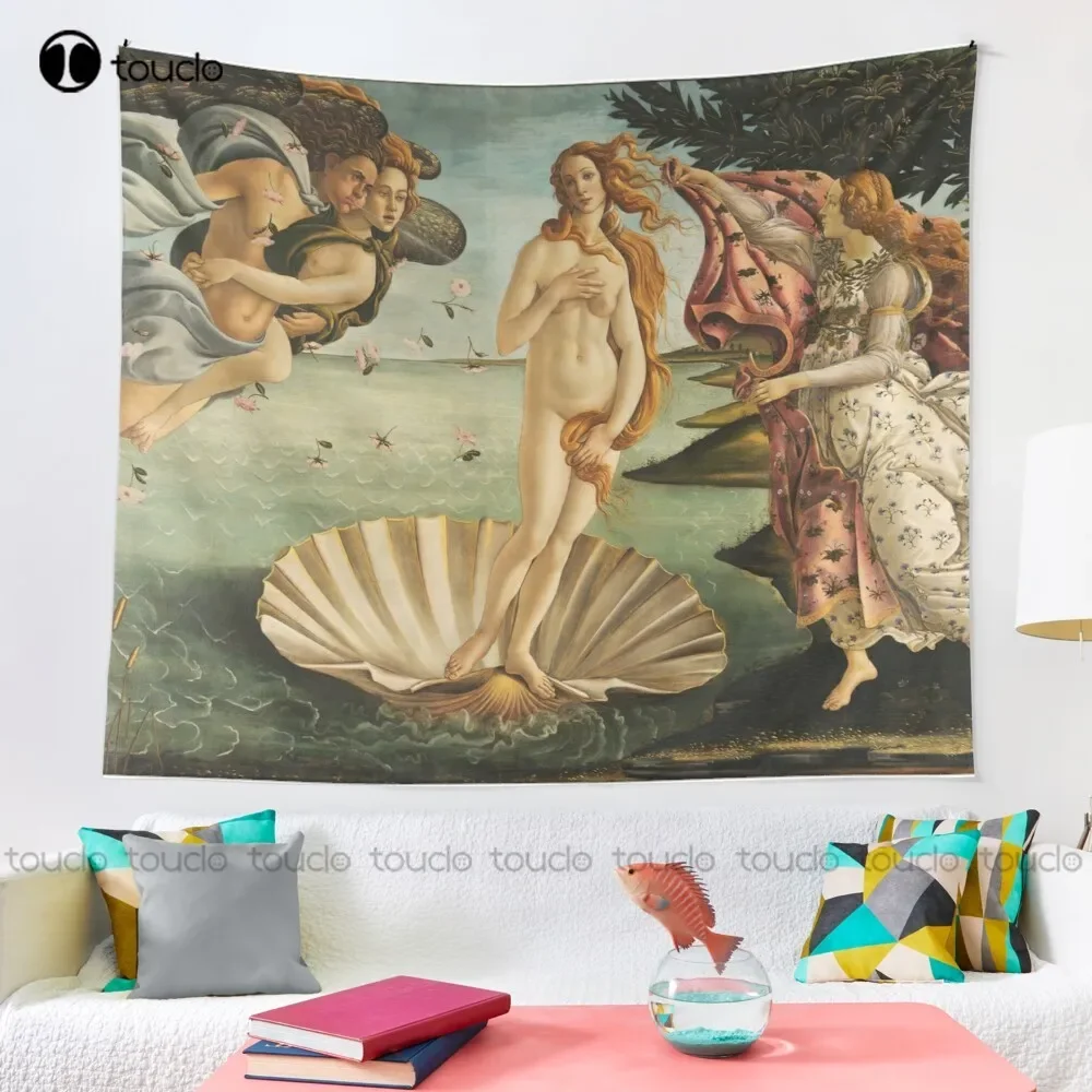 The Birth Of Venus - Sandroo Botticelli Tapestry Buy Wall Tapestry Blanket Tapestry Bedroom Bedspread Decoration Wall Covering